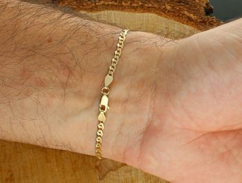 Złota bransoletka 585 Gucci 3 mm – długości 181920 cm – elegancka subtelna biżuteria zapięcie.jpg